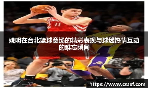 姚明在台北篮球赛场的精彩表现与球迷热情互动的难忘瞬间